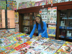 Bưu điện thành phố Hòa Bình tăng cường ấn phẩm phục vụ bạn đọc